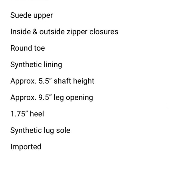 Marc Fisher Aboli Brown Suede Faux Fur Combat Ankle Boots Women’s Size 9.5 - Picture 9 of 16